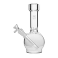 Human Grade 9" Ball Water Pipe - Clear