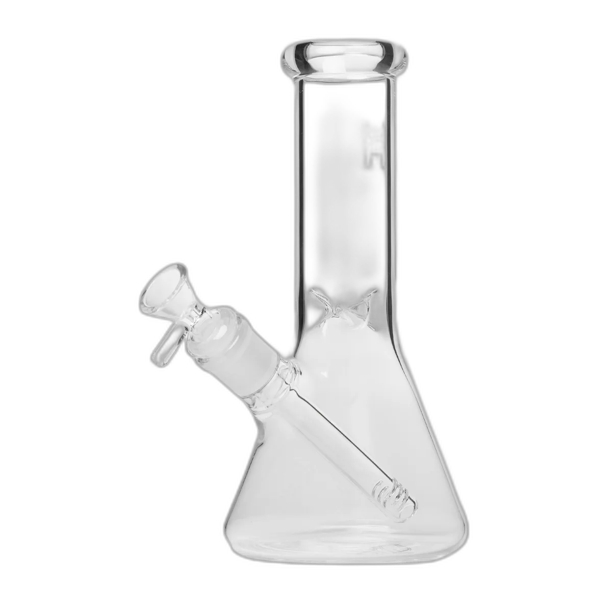 Human Grade 9" Beaker Water Pipe with borosilicate glass beaker base