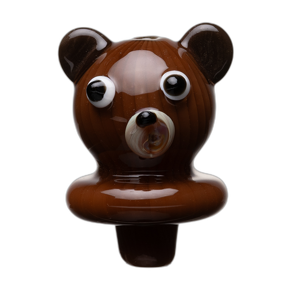 Human Grade Bear Carb Cap, brown glass