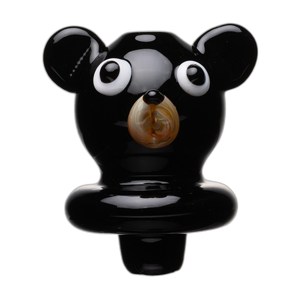 Human Grade Bear Carb Cap, onyx glass