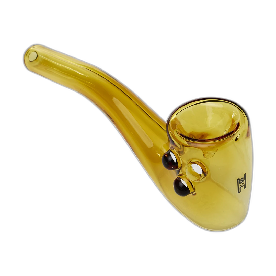 Human Grade Briar Hand Pipe – Yellow