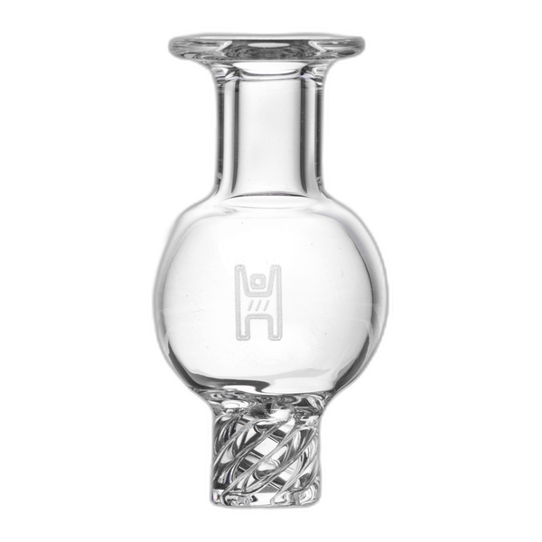 Human Grade Bubble Spinner Carb Cap in Clear