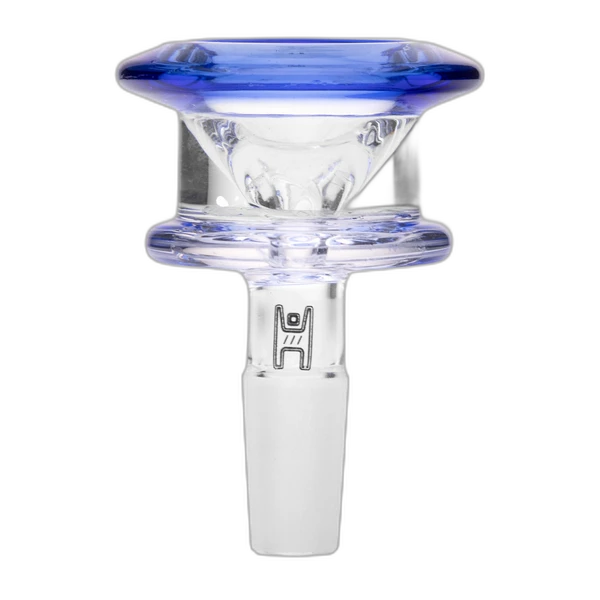 Human Grade Bulb Flower Bowls 10mm Blue
