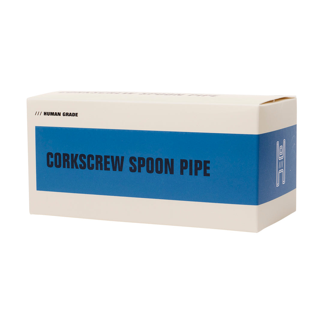 Human Grade Corkscrew Hand Pipe
