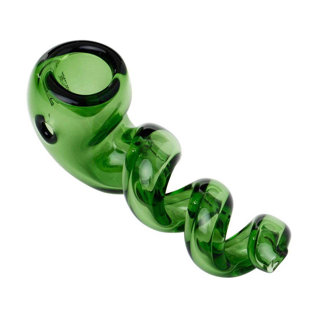 Human Grade Corkscrew Hand Pipe