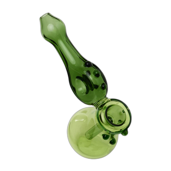 Human Grade Hammer 2 Bubbler, in Matrix And Green