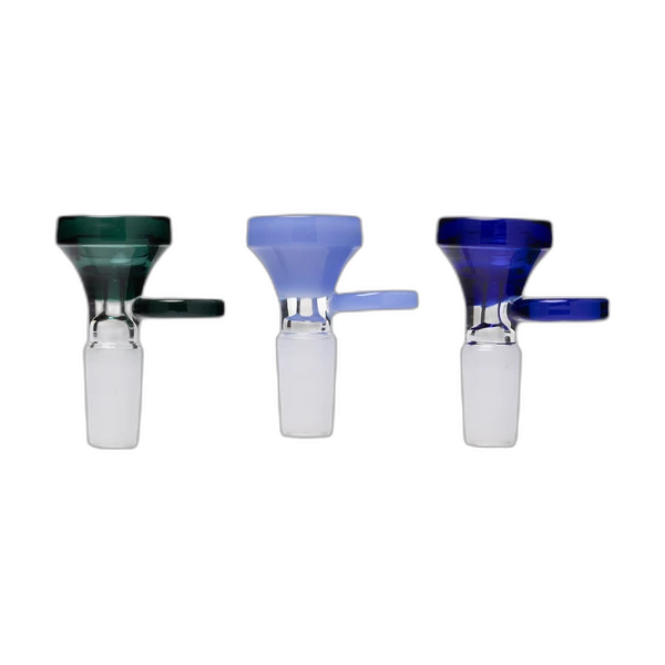 Human Grade Handle Bowls Full Color Tapered 3 Pack