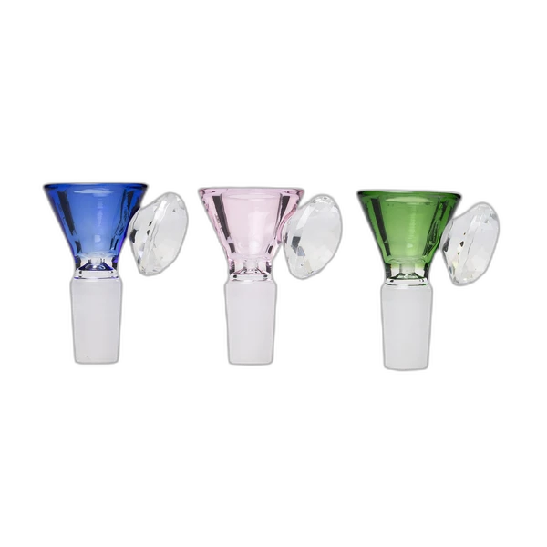 Human Grade Handle Bowls Diamond Handle 3 Pack