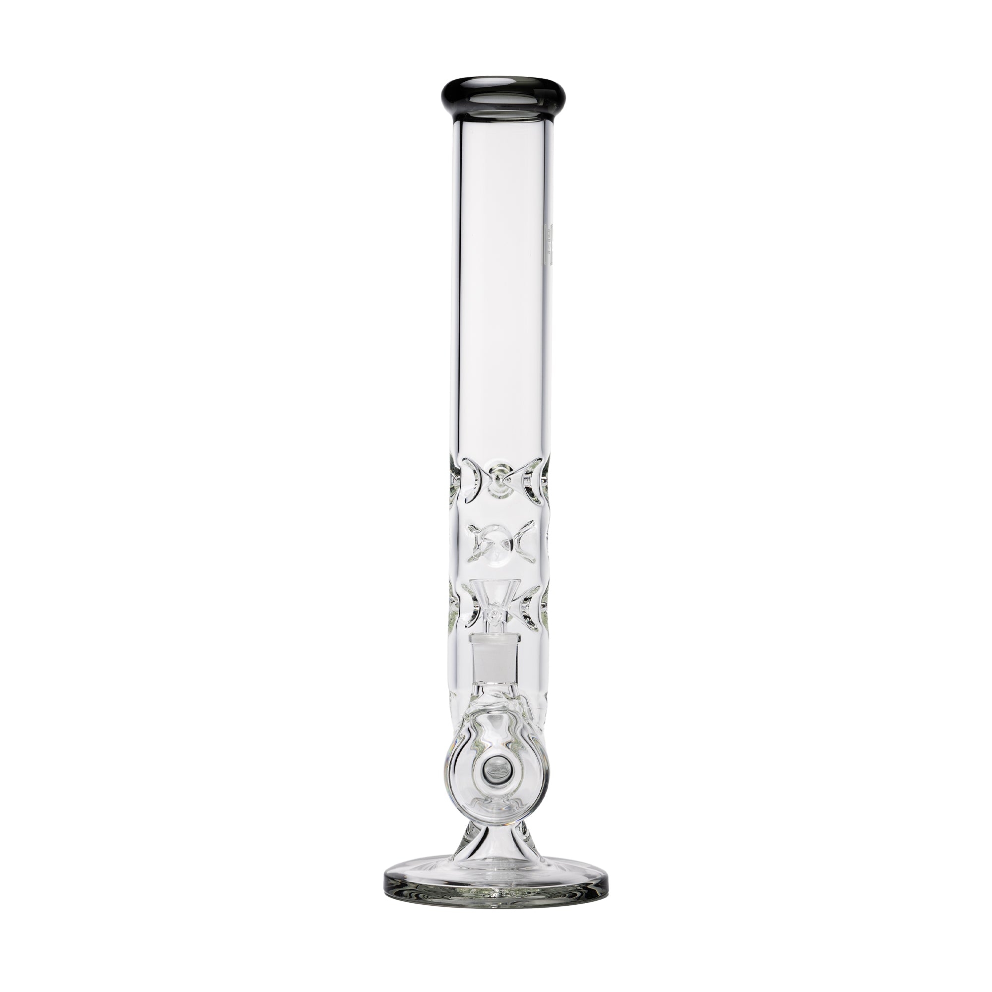 Human Grade Inline Tube Triple Ice Catch Water Pipe