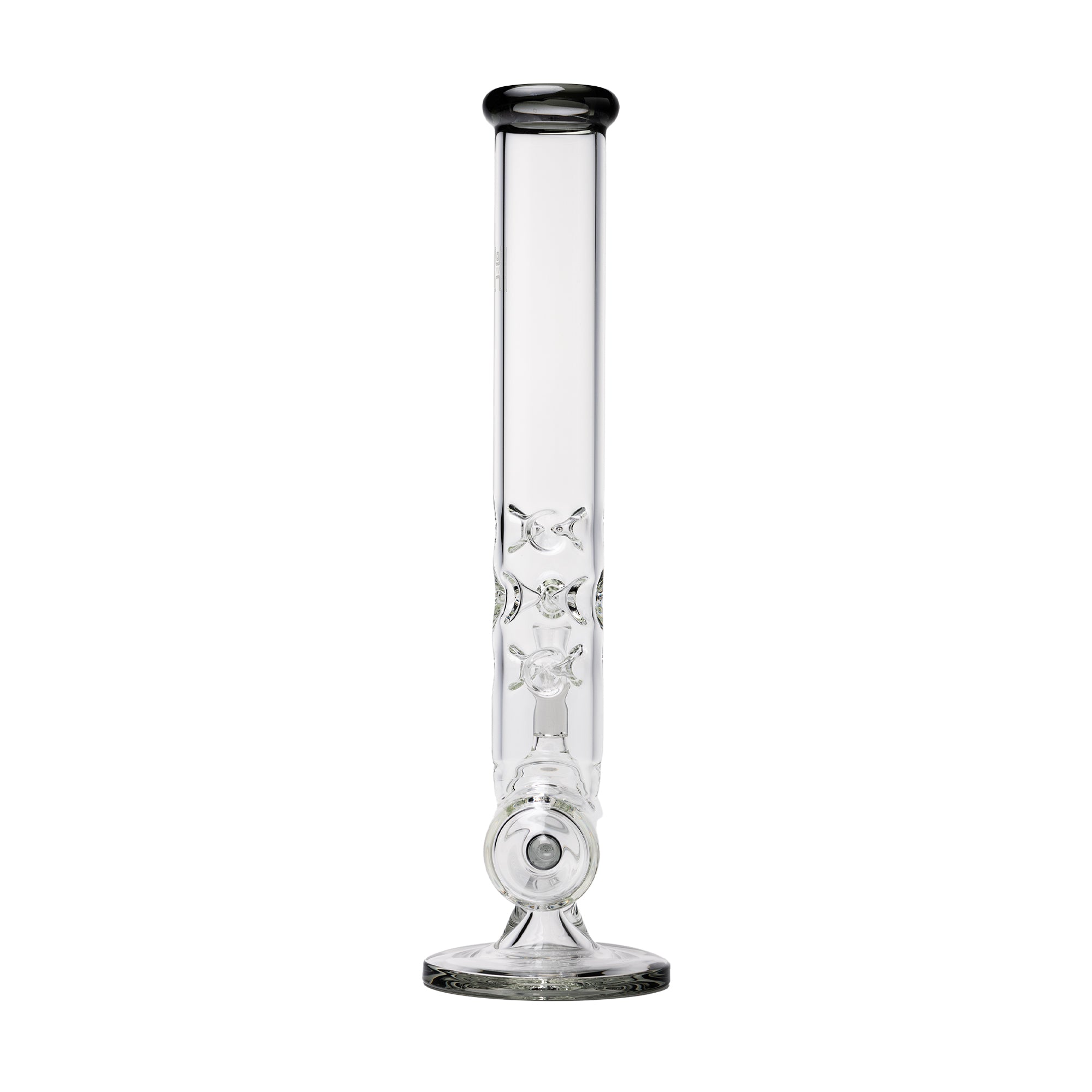 Human Grade Inline Tube Triple Ice Catch Water Pipe