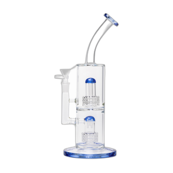 Human Grade Morpheus Water Pipe in Light Blue
