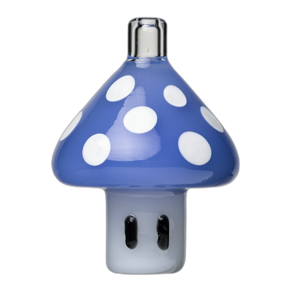 Human Grade Mushroom 2 Carb Cap in Milky Blue