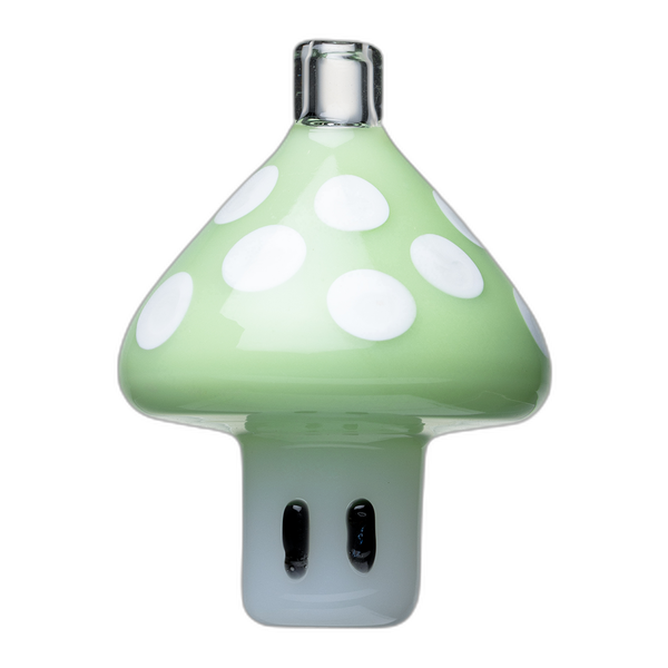 Human Grade Mushroom 2 Carb Cap in Milky Green