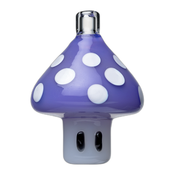 Human Grade Mushroom 2 Carb Cap in Milky Purple