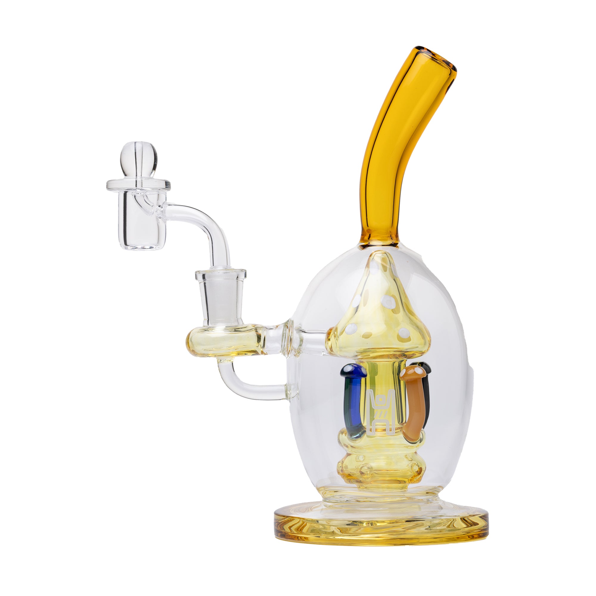 Human Grade Mushroom Globe Dab Rig