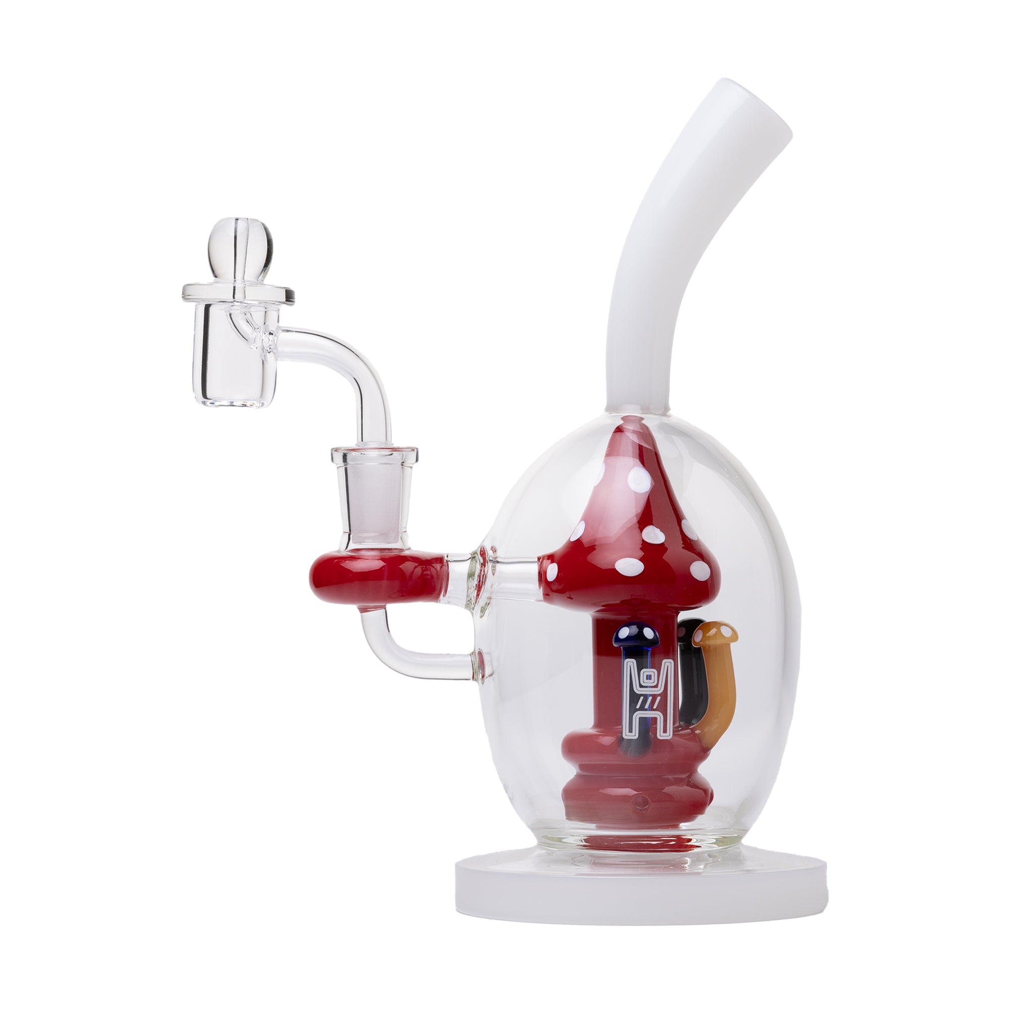 Human Grade Mushroom Globe Dab Rig