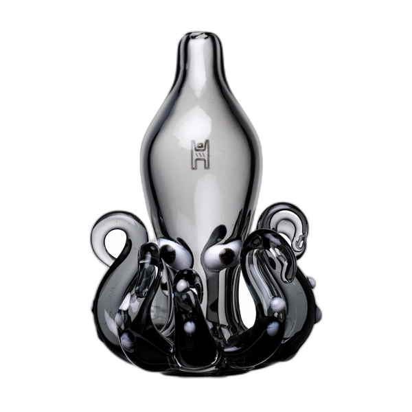 Human Grade Octopus Carb Cap, smoke glass
