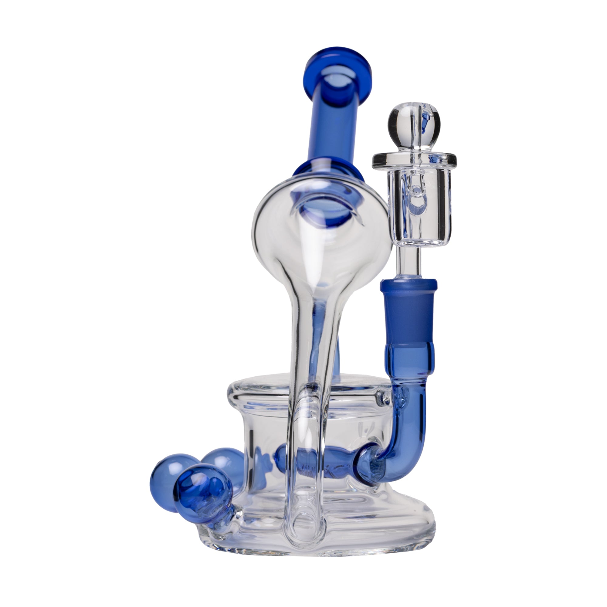 Human Grade Recycler 45 Triple Marble Dab Rig