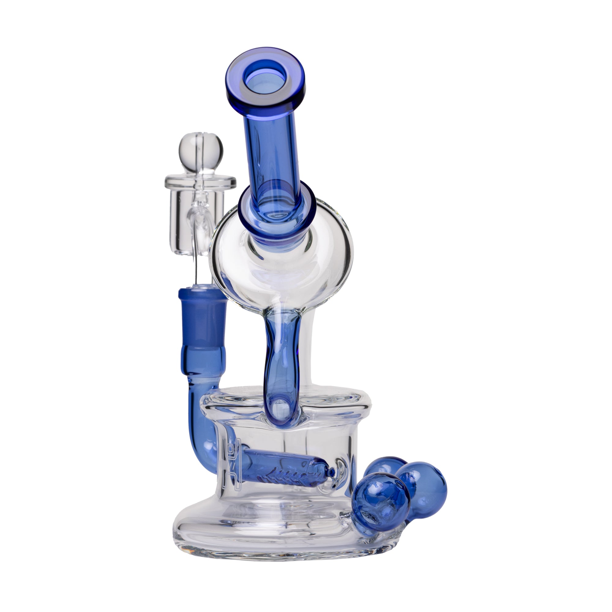 Human Grade Recycler 45 Triple Marble Dab Rig