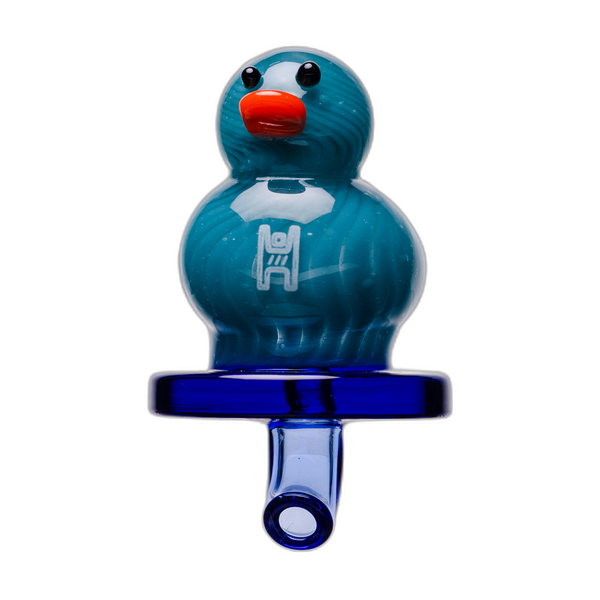 Human Grade Rubber Ducky Carb Cap in teal