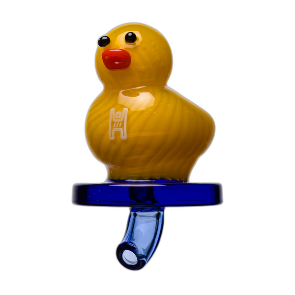 Human Grade Rubber Ducky Carb Cap in yellow