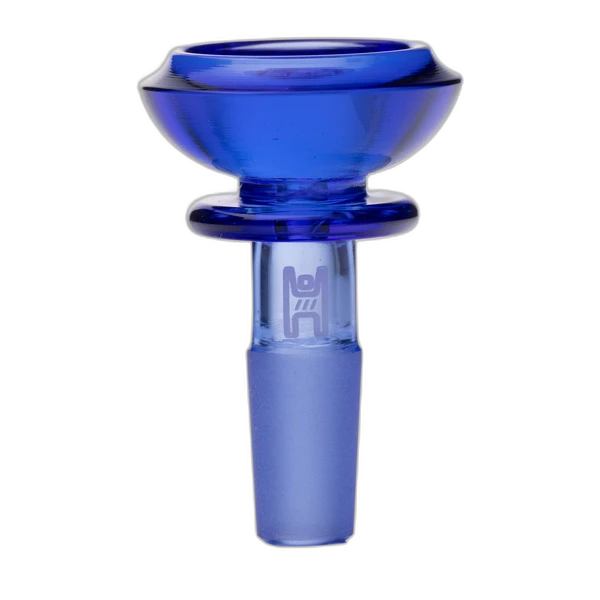 Human Grade Saucer Flower Bowls 10mm Blue