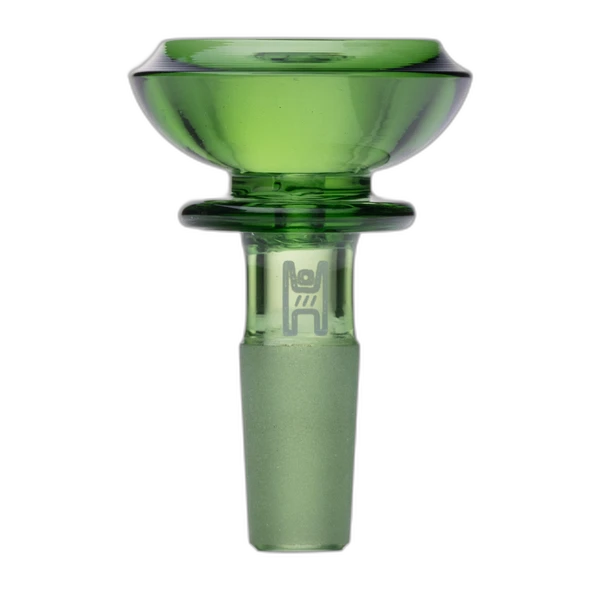 Human Grade Saucer Flower Bowls 10mm Green