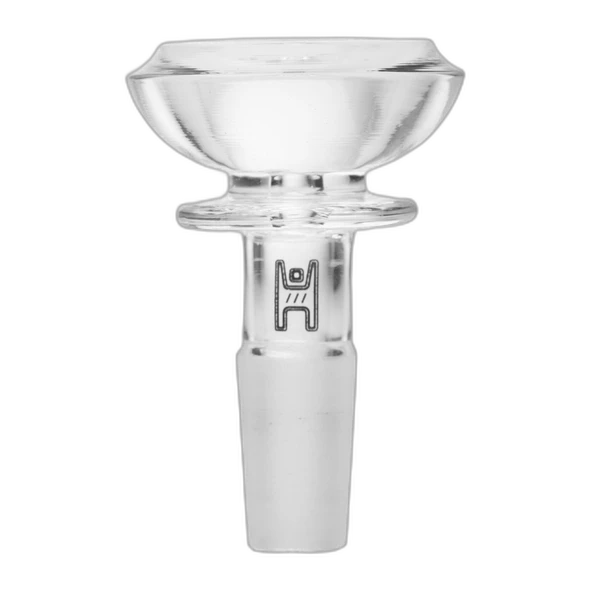 Human Grade Saucer Flower Bowls 10mm Clear