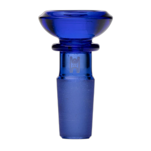 Human Grade Saucer Flower Bowls 14mm Blue