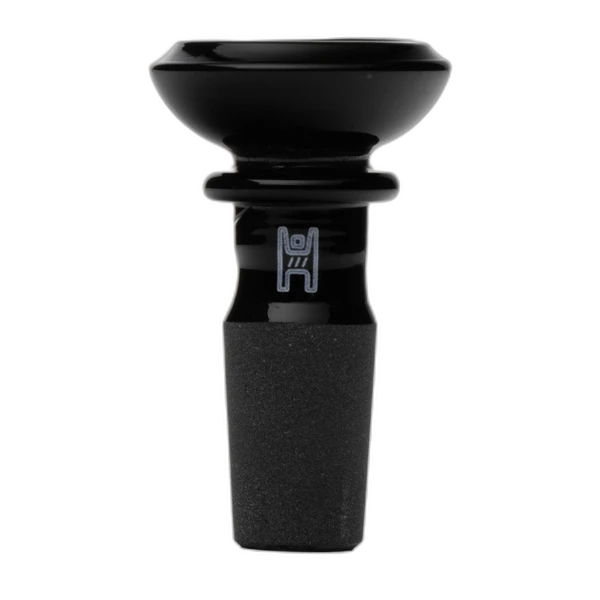 Human Grade Saucer Flower Bowls 14mm Black