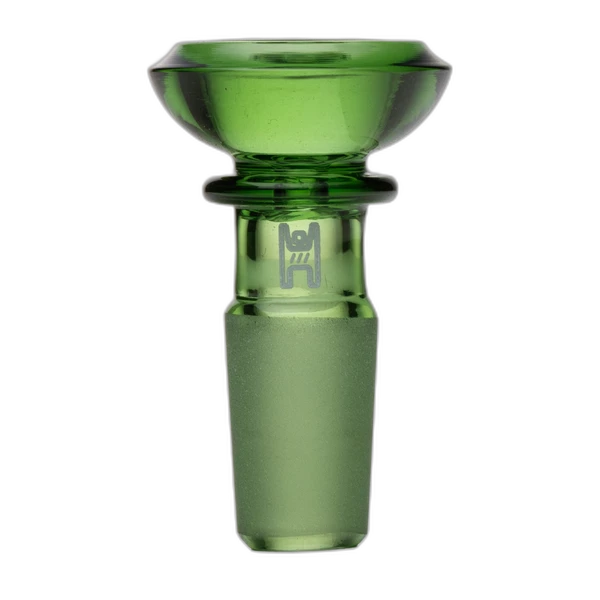 Human Grade Saucer Flower Bowls 14mm Green