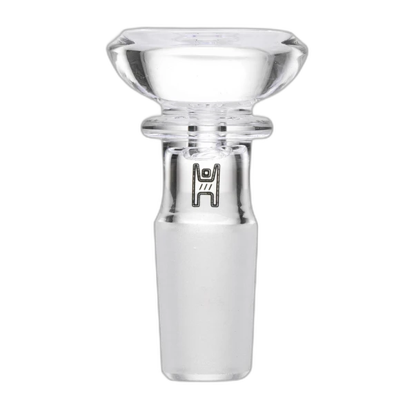 Human Grade Saucer Flower Bowls 14mm Clear
