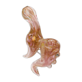 Human Grade Sherlock Model C Hand Pipe, in Gold Fumed