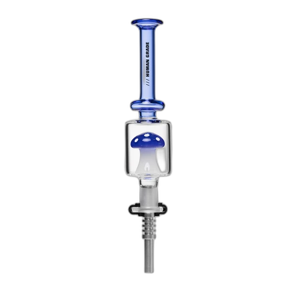 Human Grade Shroom Nectar Collector – 9.5" borosilicate glass with shower perc