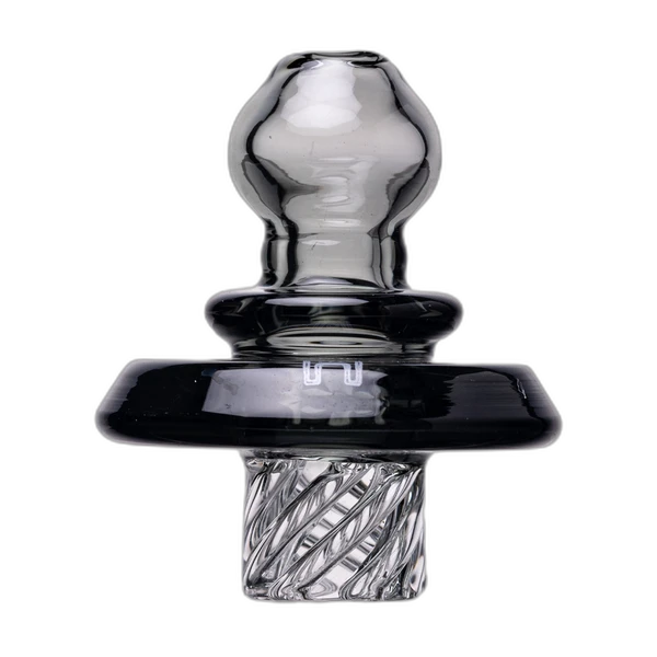 Human Grade Spinner 2 Carb Cap, in Smoke