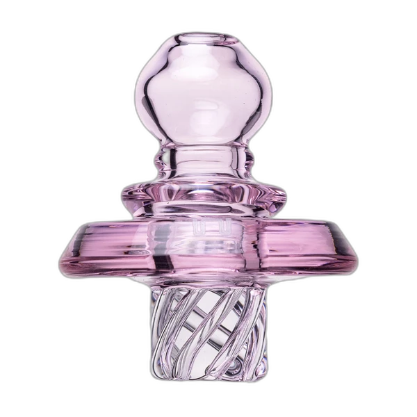Human Grade Spinner 2 Carb Cap, in Pink