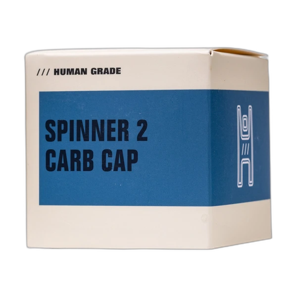 Human Grade Spinner 2 Carb Cap, retail packaging