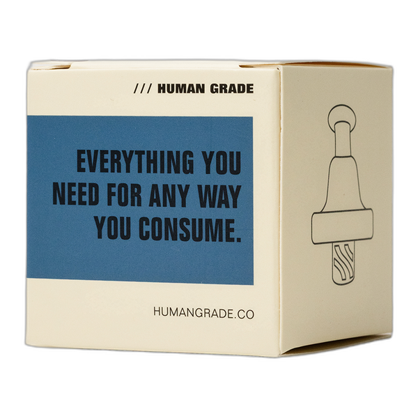 Human Grade Spinner 3 Carb Cap packaging back