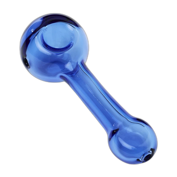 Human Grade Spoon Pipe Model D, in Blue