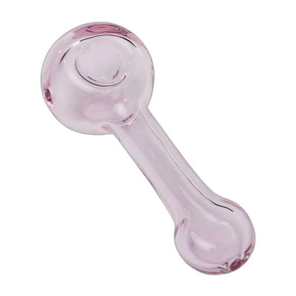Human Grade Spoon Pipe Model D, in Pink
