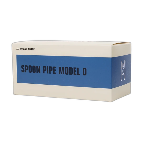 Human Grade Spoon Pipe Model D, retail packaging