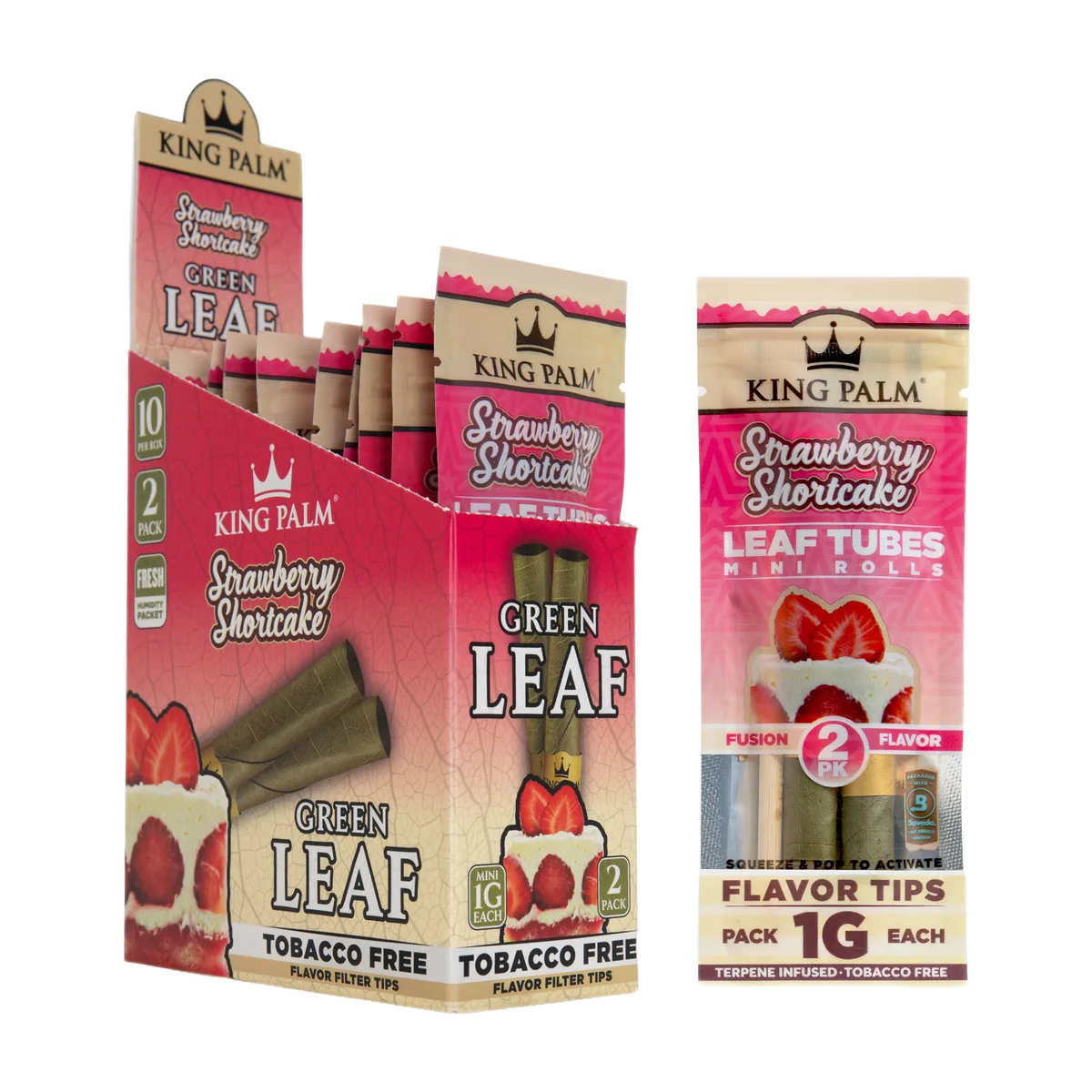King Palm Mini Natural Palm Leaf Cones