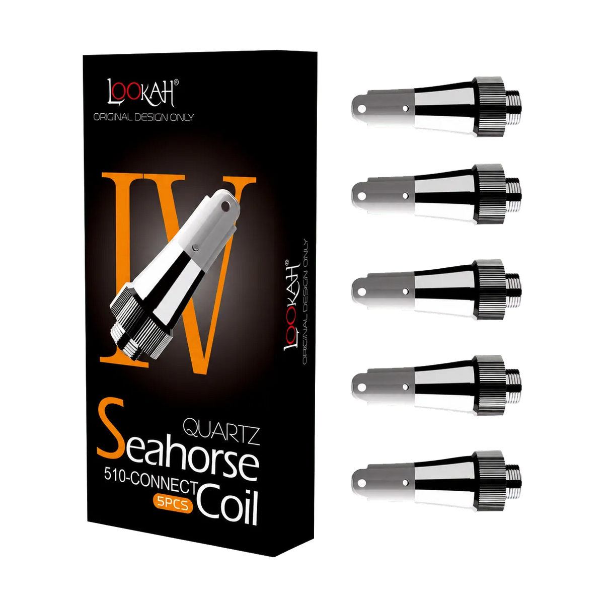 Lookah Seahorse Coils - Coil IV quartz