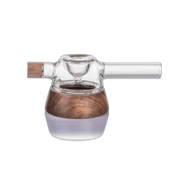 MJ Arsenal Alpine Base Camp Hand Pipe - walnut-accented hand pipe