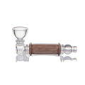 MJ Arsenal Alpine Creek Hand Pipe - modular walnut-accented hand pipe