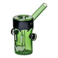 MJ Arsenal Frankenbubbler – green monster glass bubbler with glow-in-the-dark face