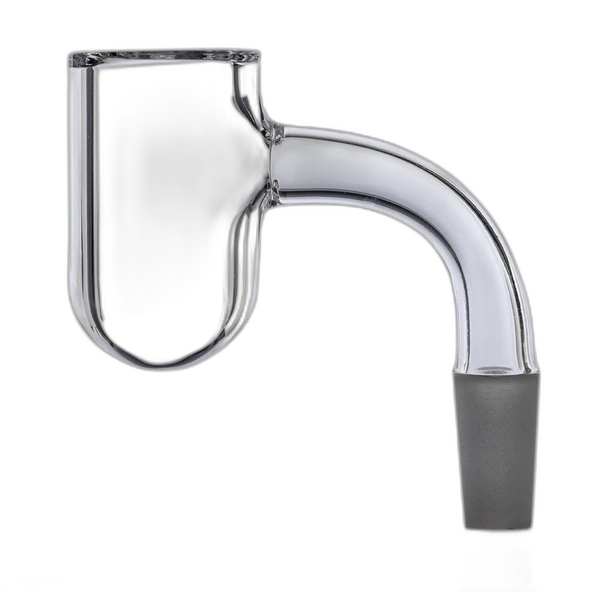 MJ Arsenal Premium Half Weld Quartz Banger – 10mm drip-style quartz bucket