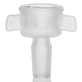 MJ Arsenal Skele-Tube Bowl – frosted 14mm spine-design replacement flower bowl