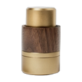 NWTN Home Mortar & Pestle Grinder – 2" toothless aluminum grinder with black walnut accent