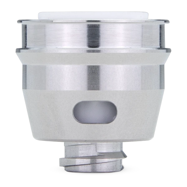 Puffco New Peak 3D Chamber - stainless chamber shown alone